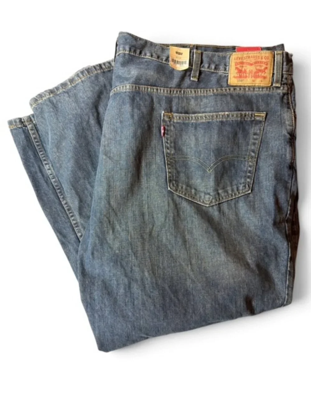 NWT Levi’s 559 Relaxed Straight Jeans Men’s 54x29 Big & Tall Blue